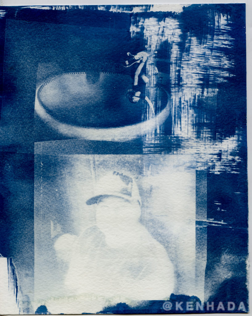 Dense Negative Light Emulsion Cyanotype Lizzie Armanto