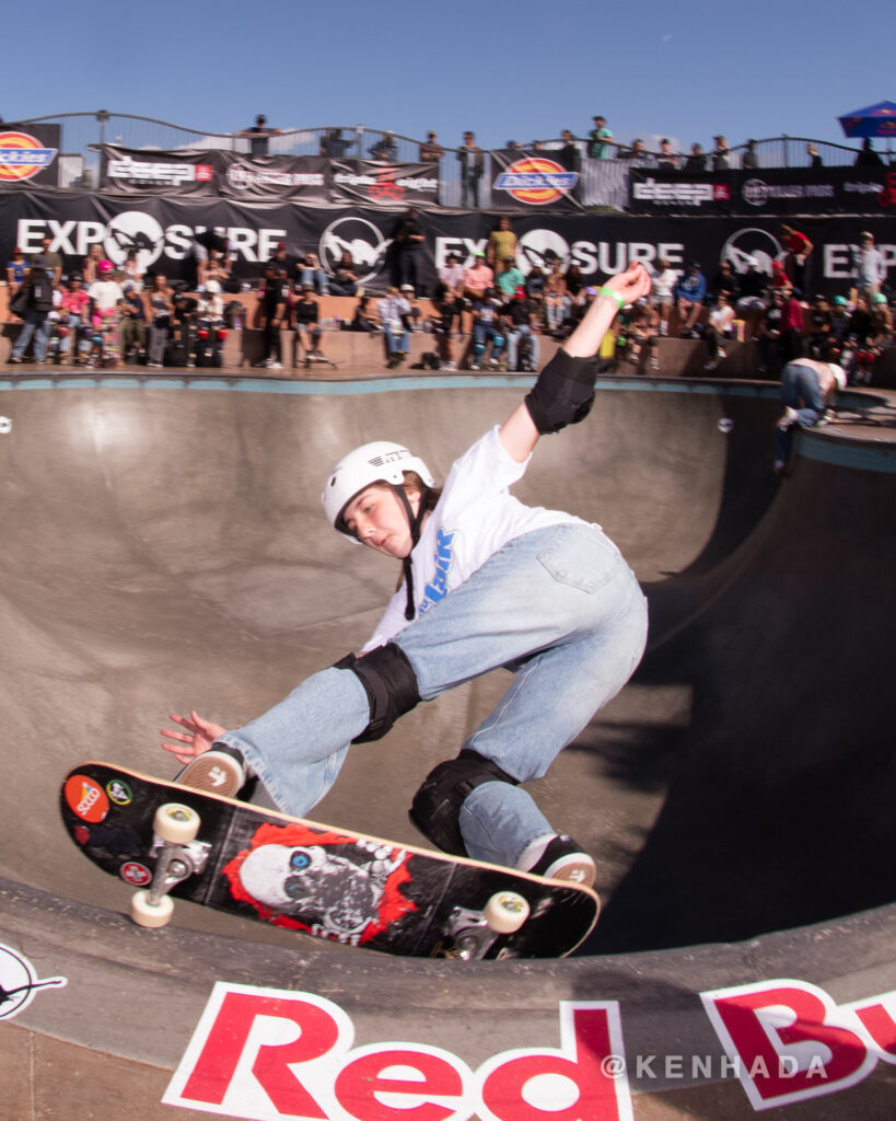 Ken Hada Skateboarding Photography Bowl intermediate and advanced