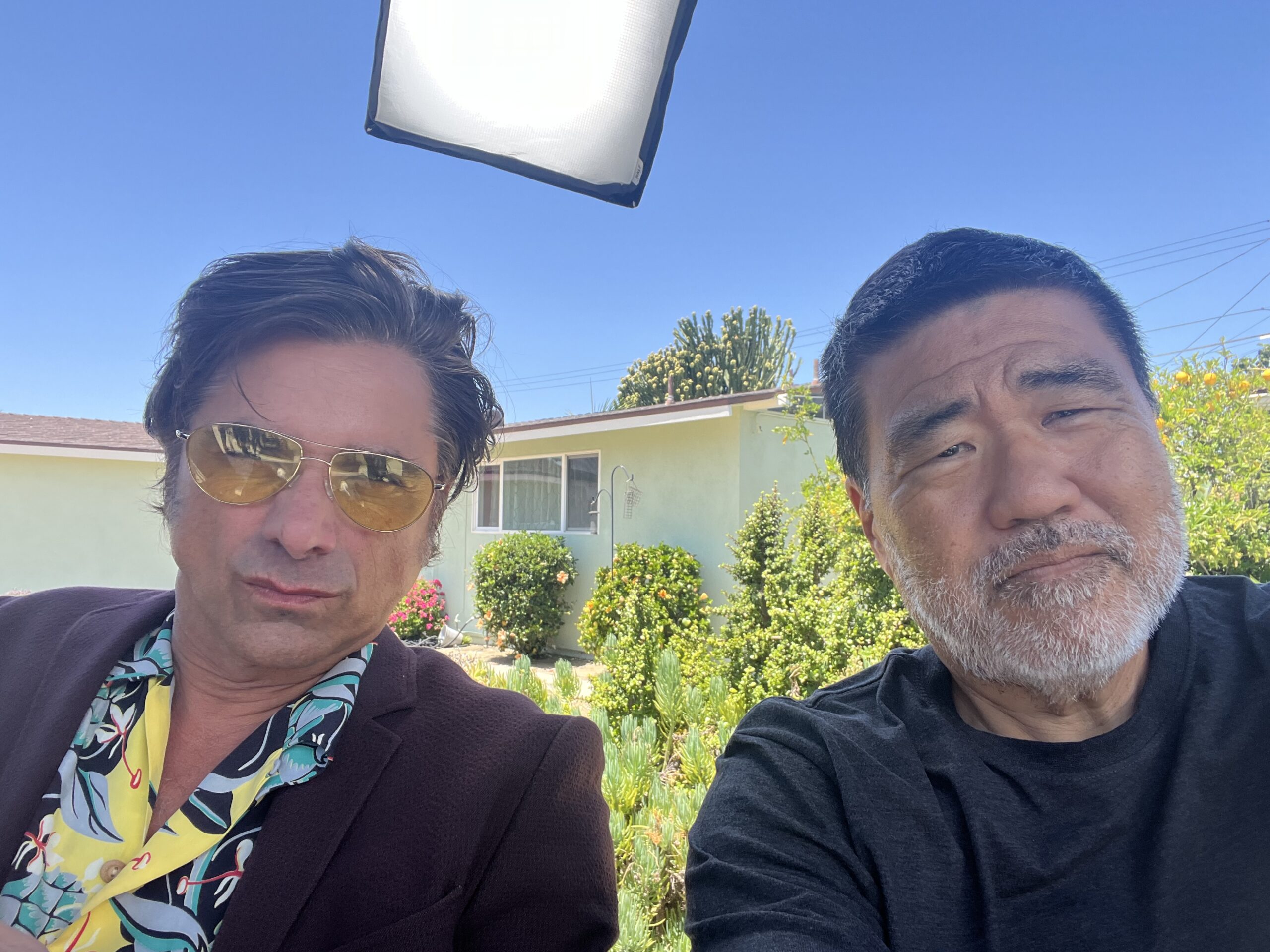 John Stamos and Ken Hada Celebrity IOU. 