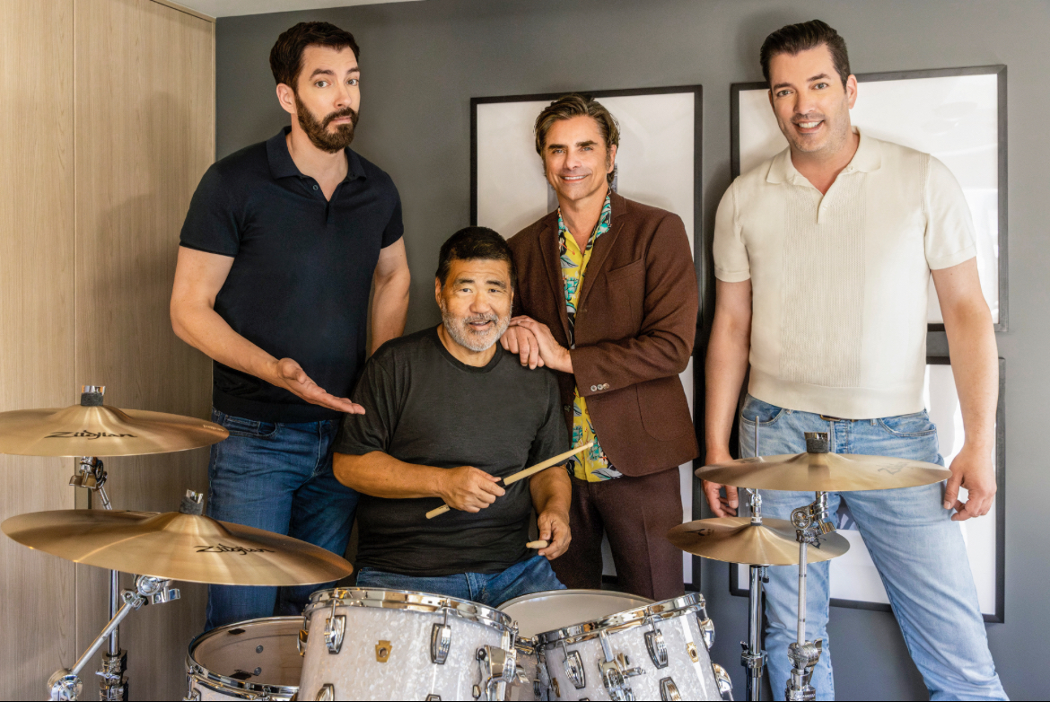 John Stamos and Ken Hada Celebrity IOU. 